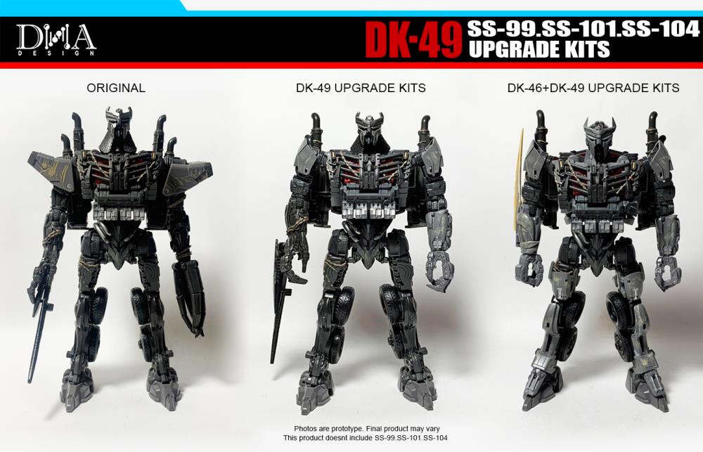 DNA Design DK-49 Scourge, Battletrap, Nightbird Upgrade Kits